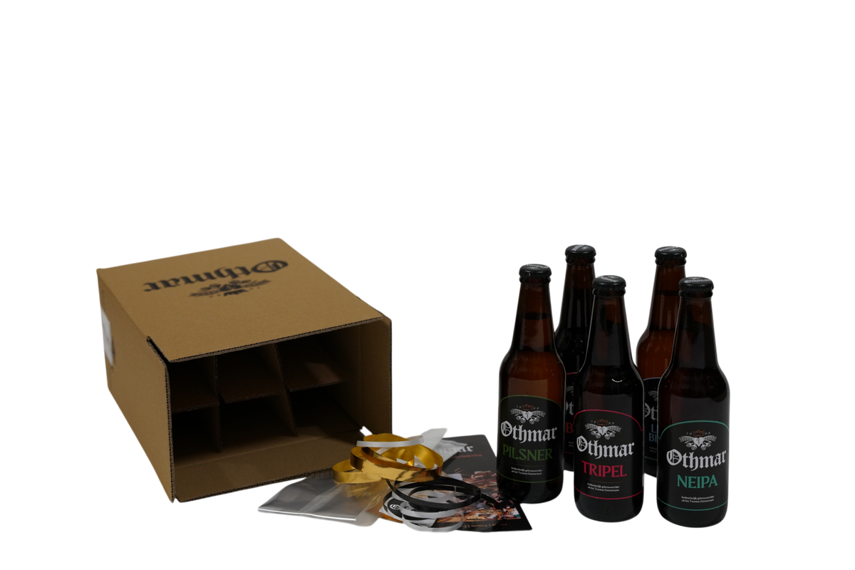 Diamantzak met 5 bieren
