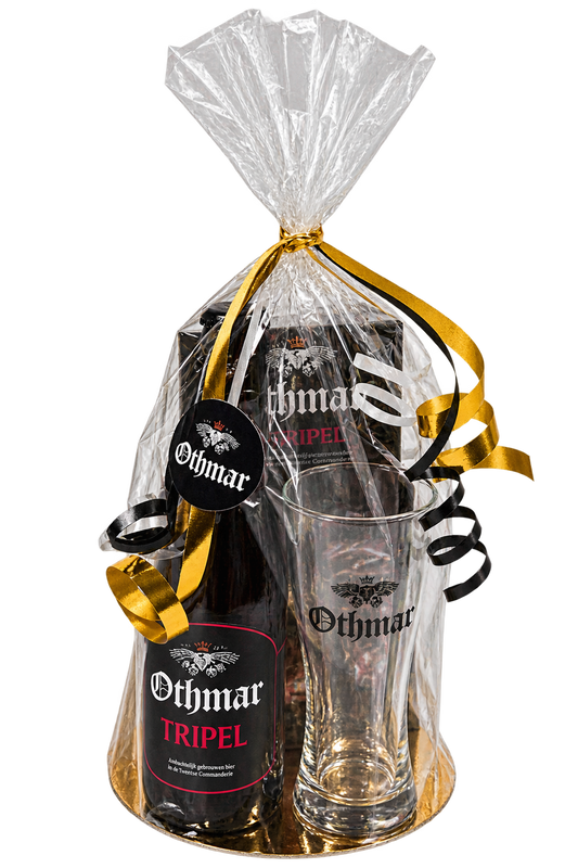 Diamantzak 3 bier en bierglas
